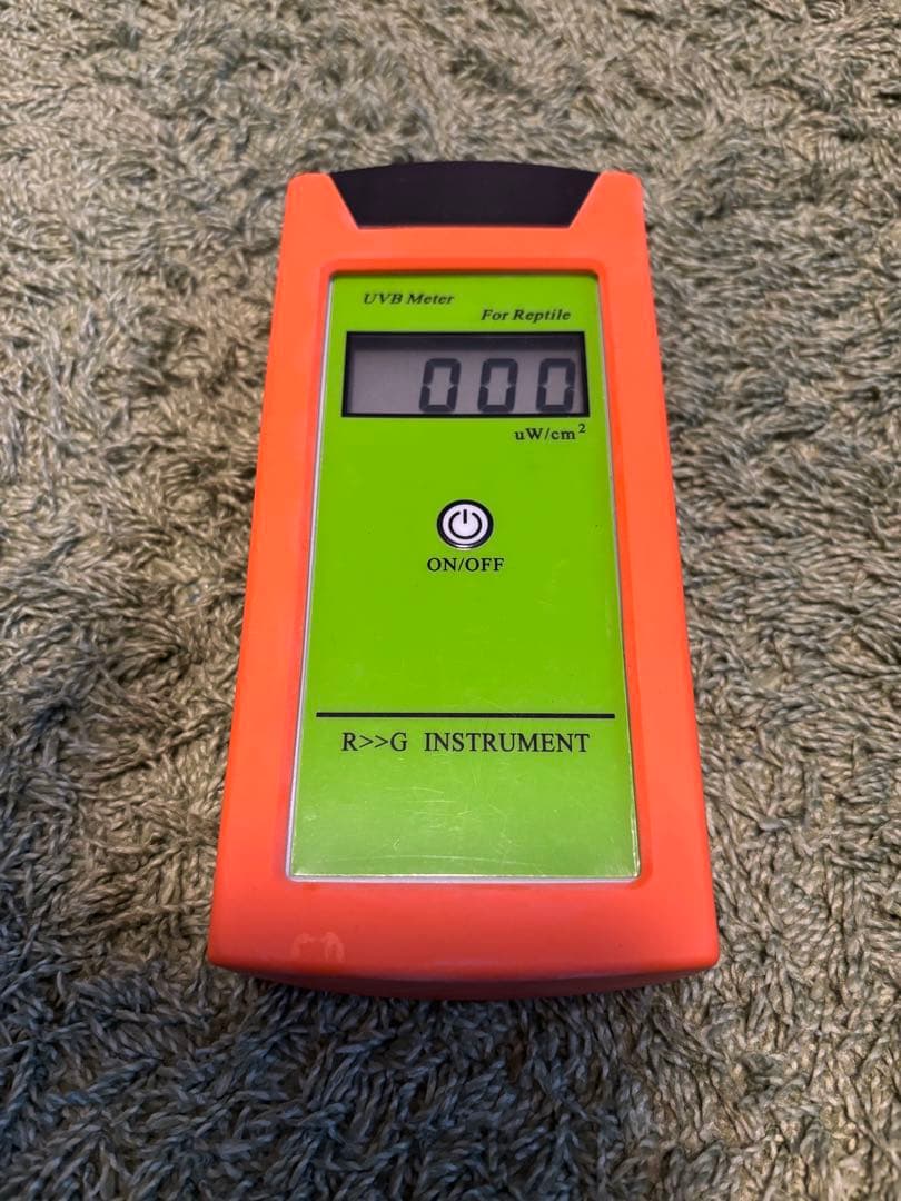 爬虫類飼育用 UVB測定器 RGM-UVB 紫外線計測器