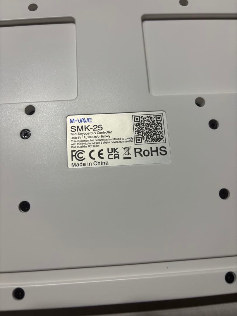 【期間限定値下げ】ワイヤレス MIDIキーボード M-Vave SMK25