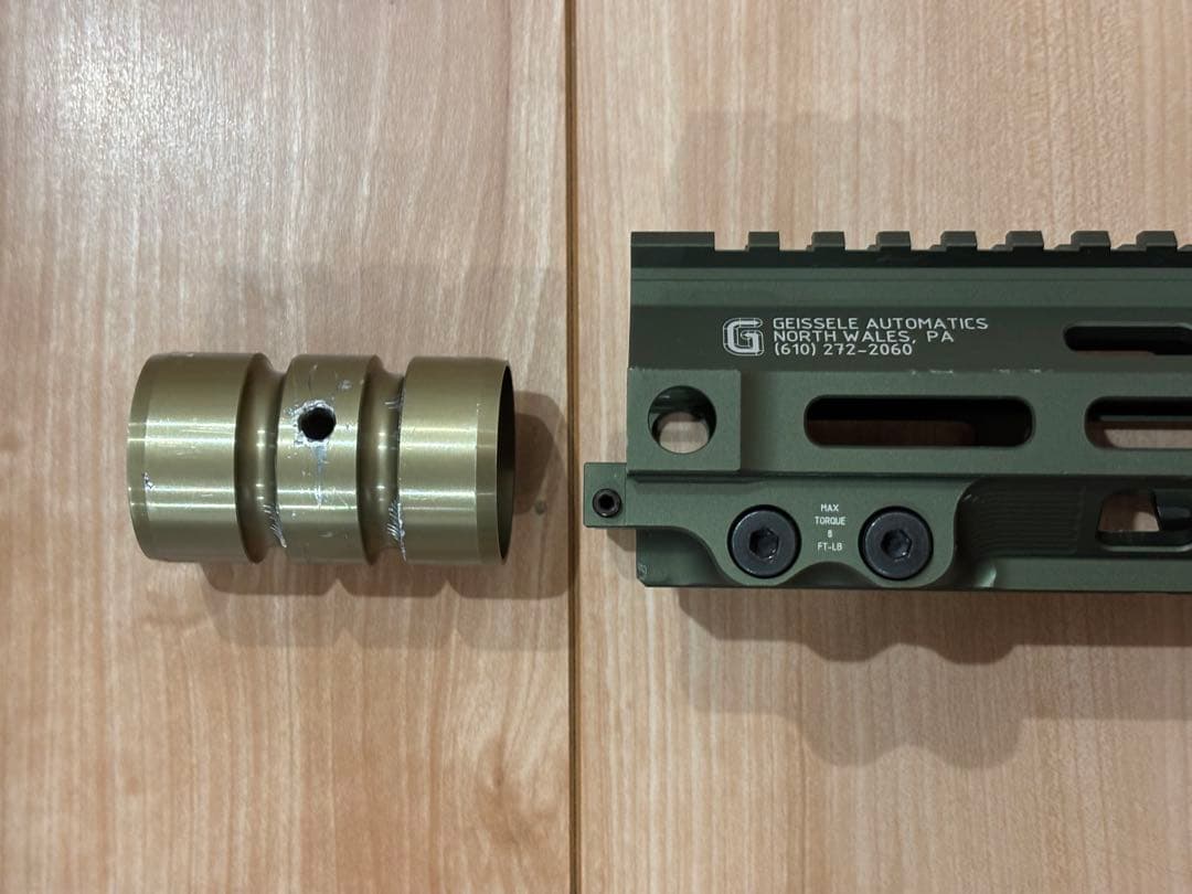 ガイズリー タイプ　mk4ハンドガード　10インチ　mwsで使用