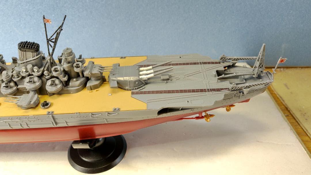1/700 艦NEXT 日本海軍 戦艦・武蔵（改装前・完成品）、搭載機 2機