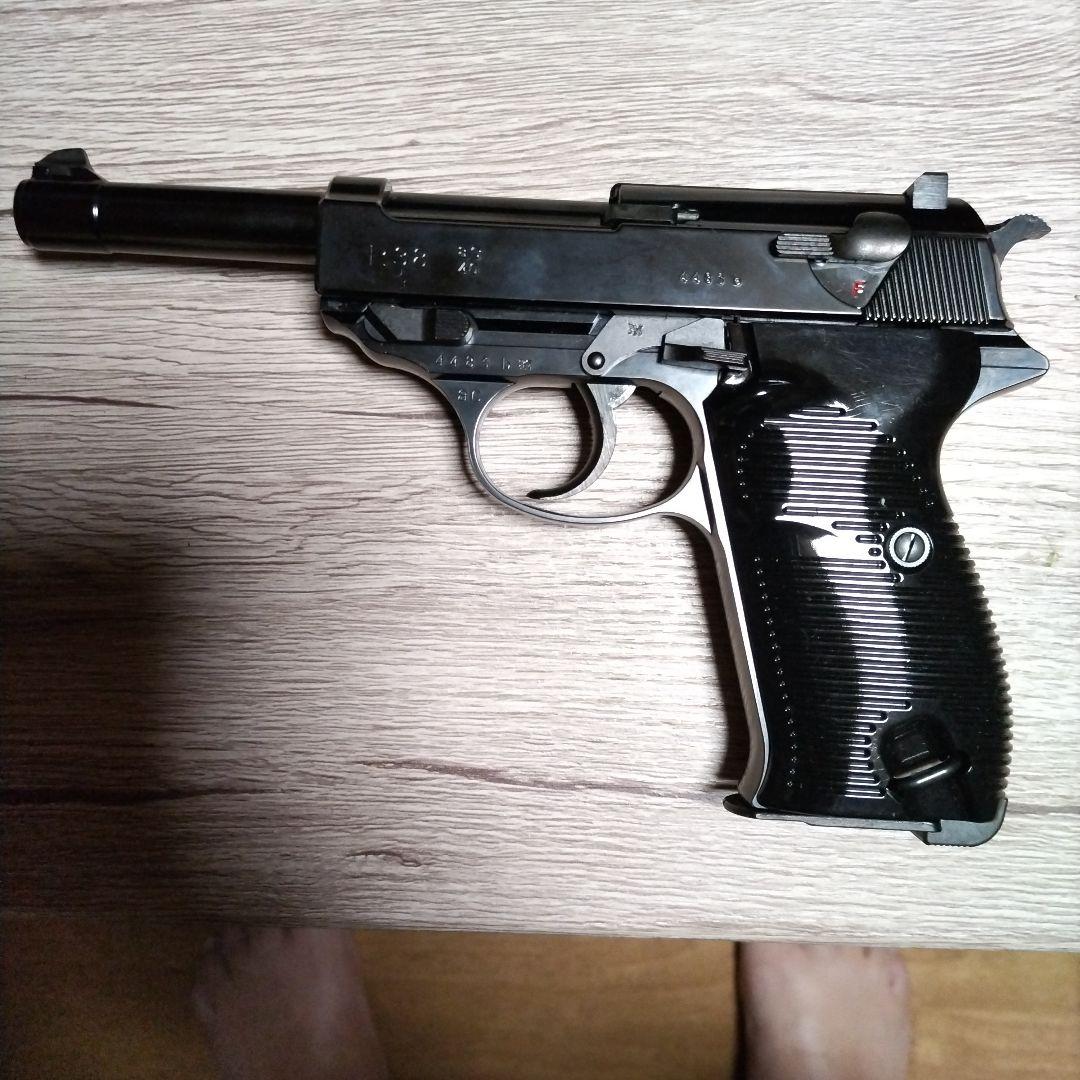マルゼンワルサーｐ38ガスガンAC40ブラックメタル