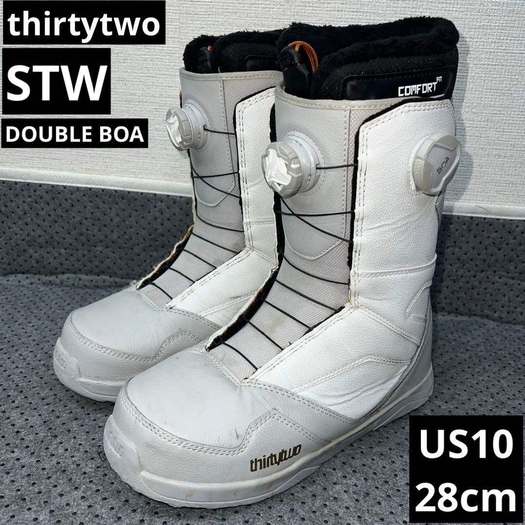 ５回使用 28cm thirtytwo STW DOUBLE BOA ブーツ