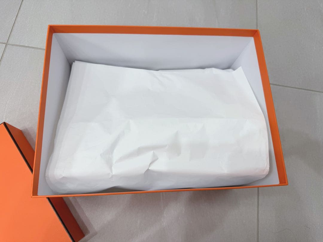 エルメス 空箱 インザループ インザループ18 オレンジボックス