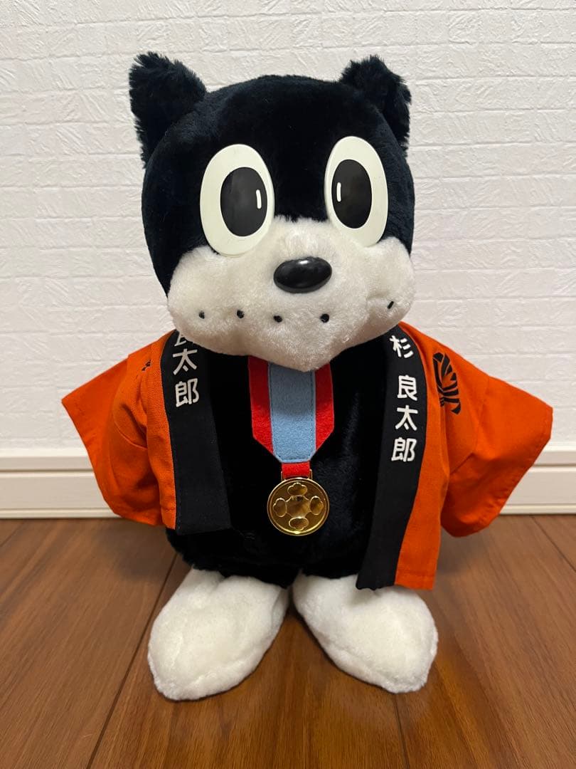 昭和レトロ　杉良太郎　のらくろクン　ねいぐるみ