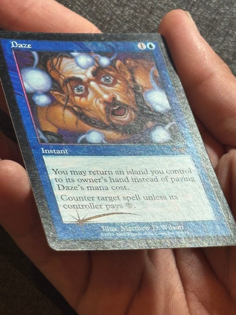 MTG 目くらまし foil NEM 英語版　初版 daze