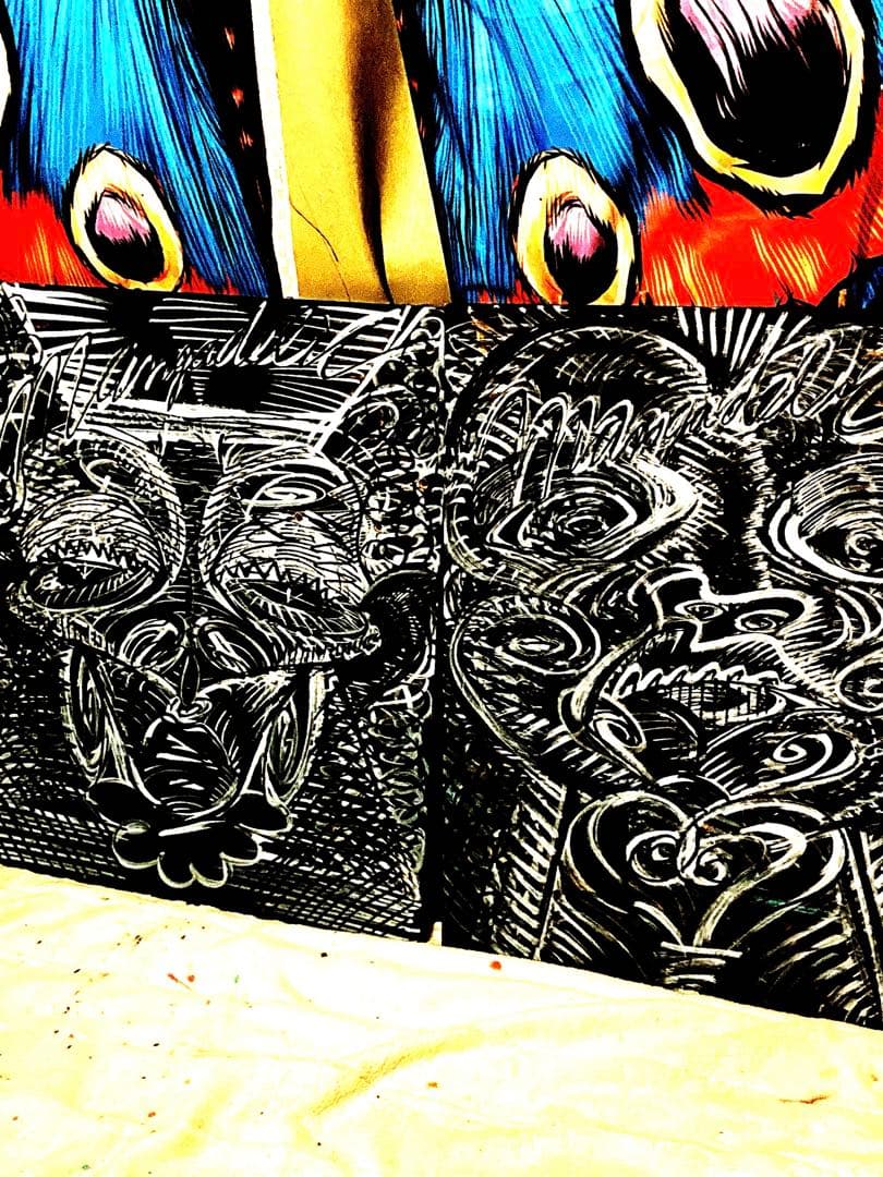 絵画ART イラスト　BRAHMAN by mangadelic