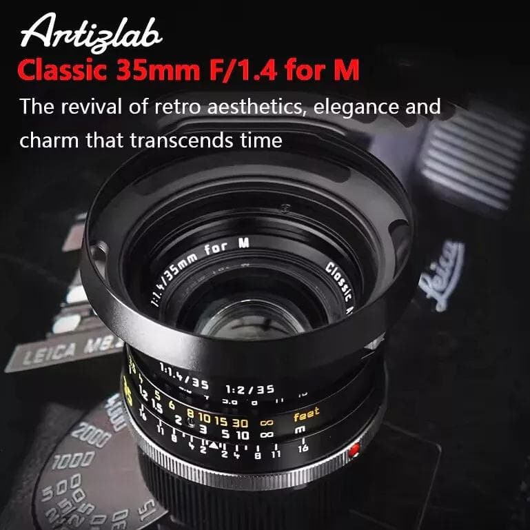 未使用 Artizlab Classic 35mm f1.4 ライカ Mマウント