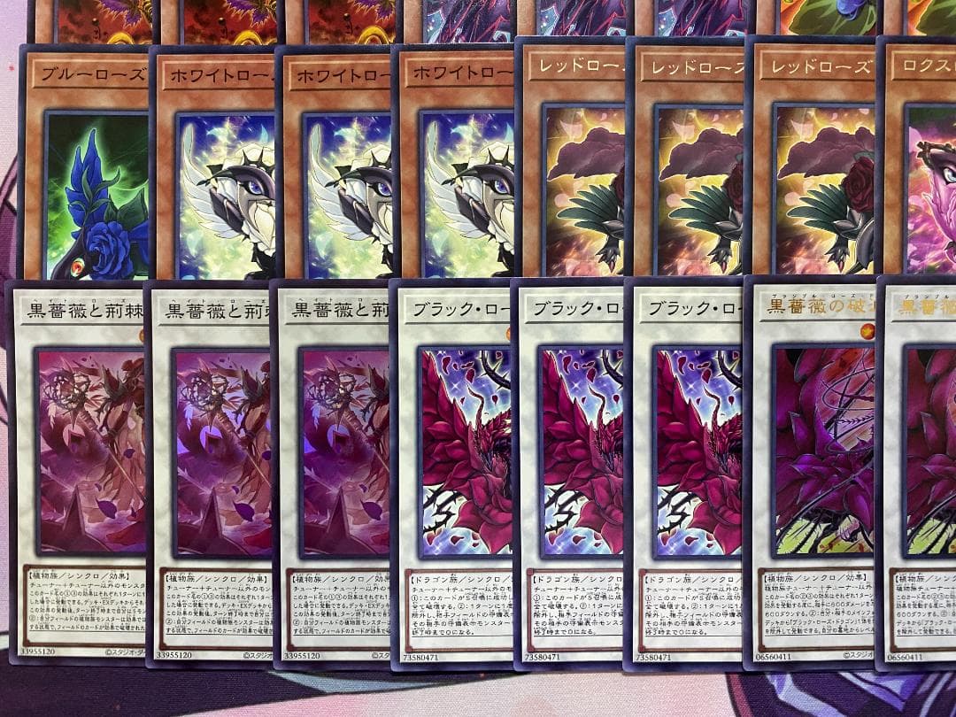 遊戯王　ローズ・ドラゴン　本格構築済みデッキ