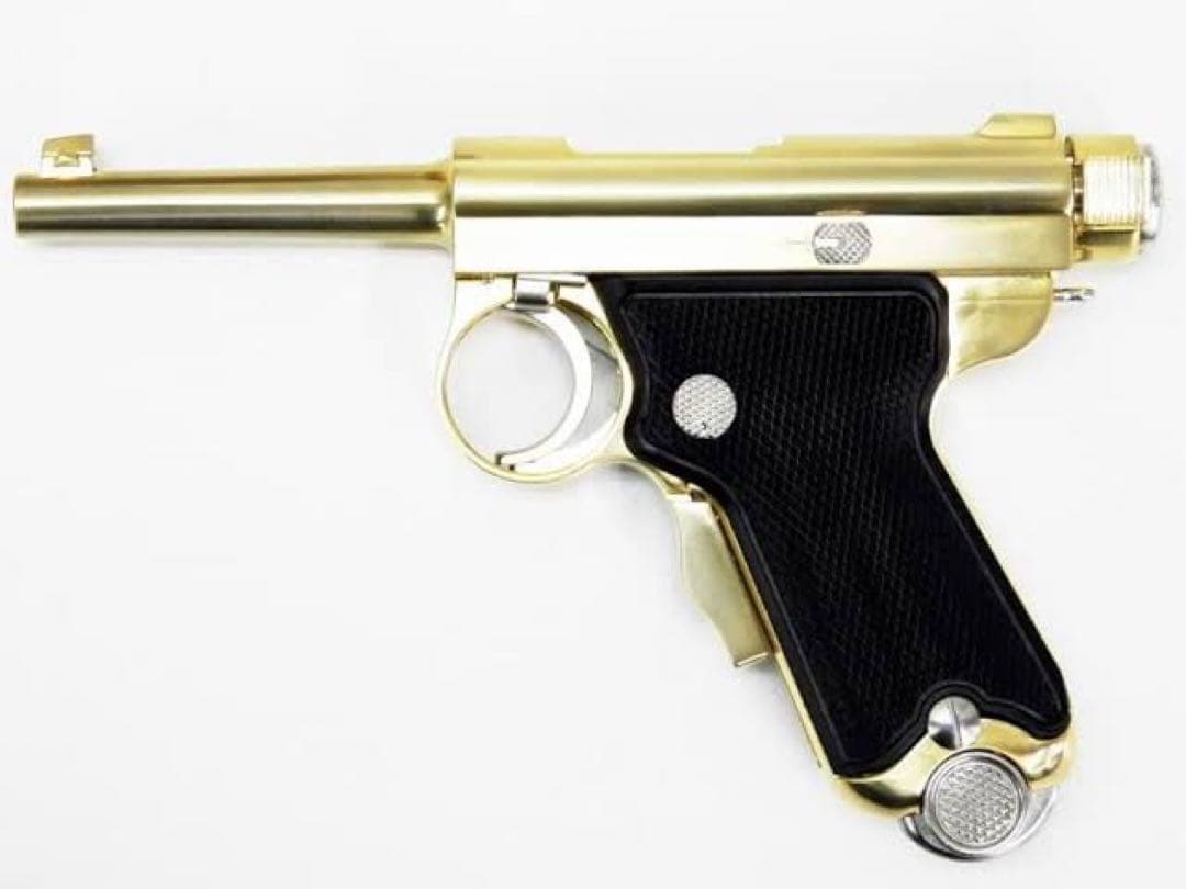 マルシン　南部式小型自動拳銃 ベビーナンブ 東京ガス刻印 発火式金属モデルガン