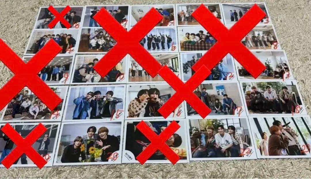 【バラ売り希望値段提示可、定価以下】なにわ男子 公式写真 まとめ売り 179枚