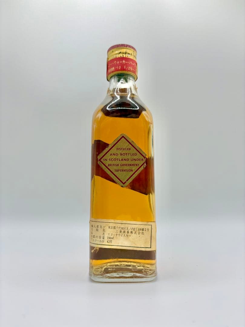【ミニボトル】Johnnie Walker Red label ウイスキー特級