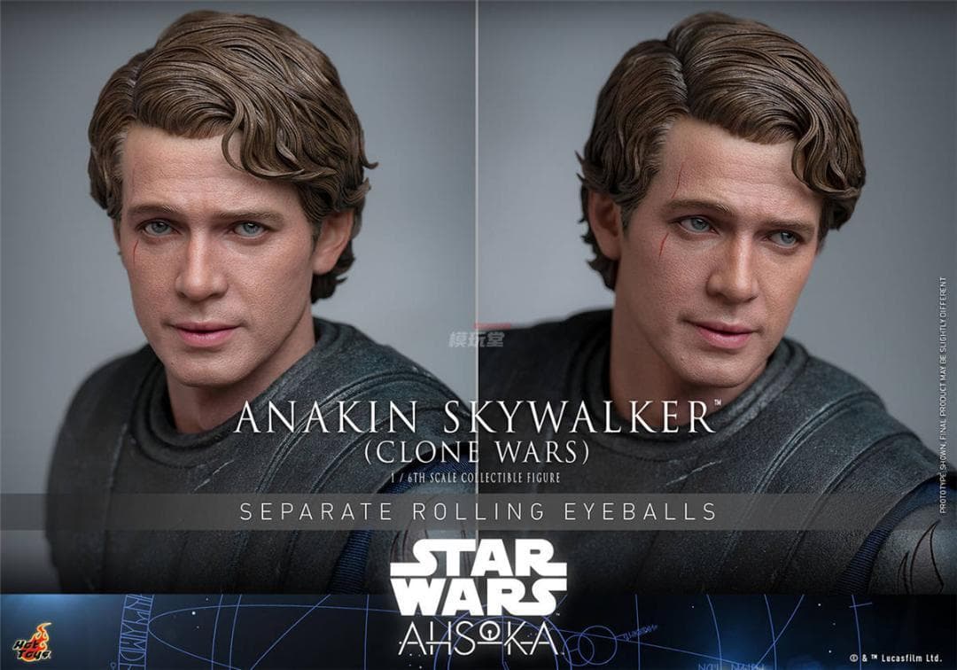 ホットトイズ 1/6 スター・ウォーズ アナキン・スカイウォーカー TMS129