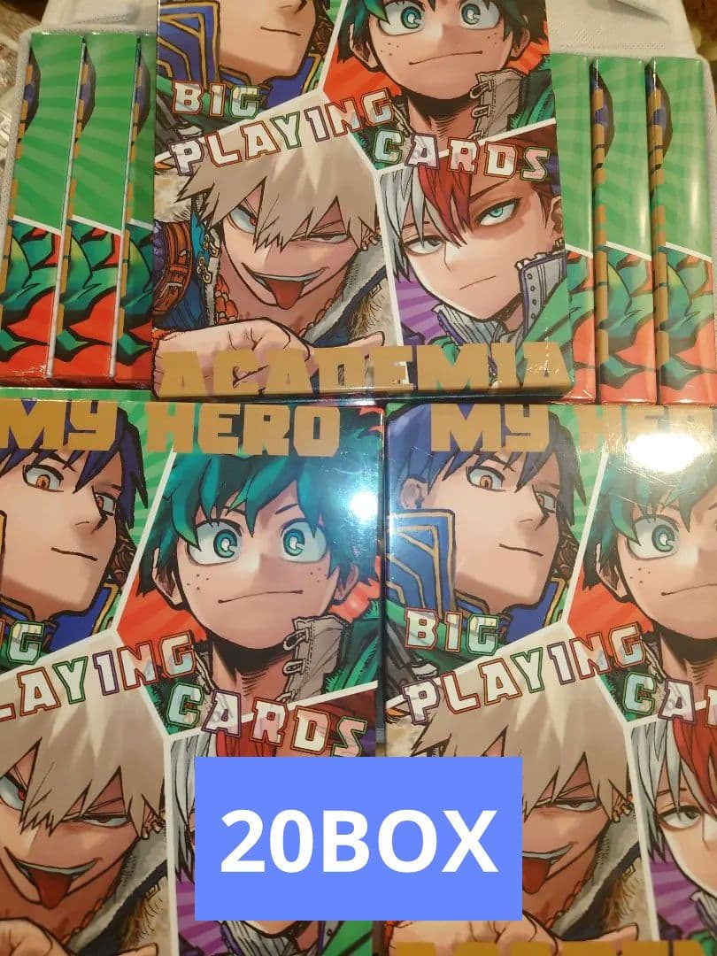 ヒロアカ トランプ未開封20BOX