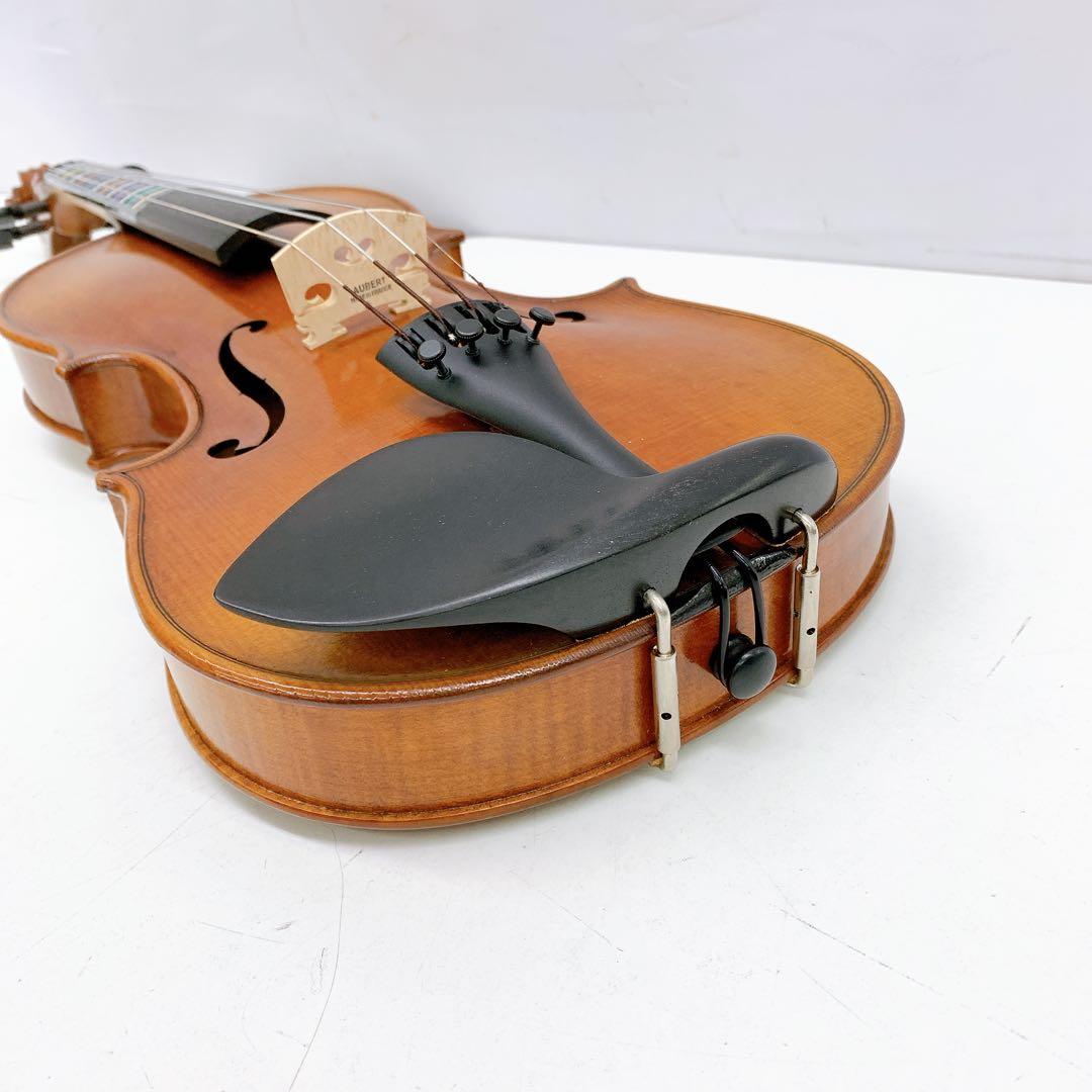 7B9 ニコロサンティNSN60S バイオリン 4/4 美品 弓 ケース 肩当付