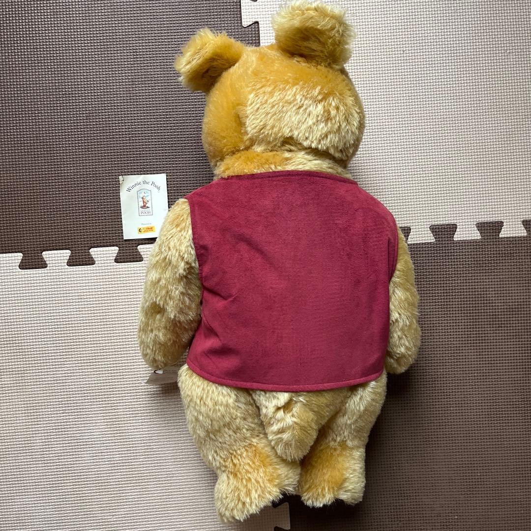 シュタイフ くまのプーさんぬいぐるみ　テディベア　ディズニー　コレクター