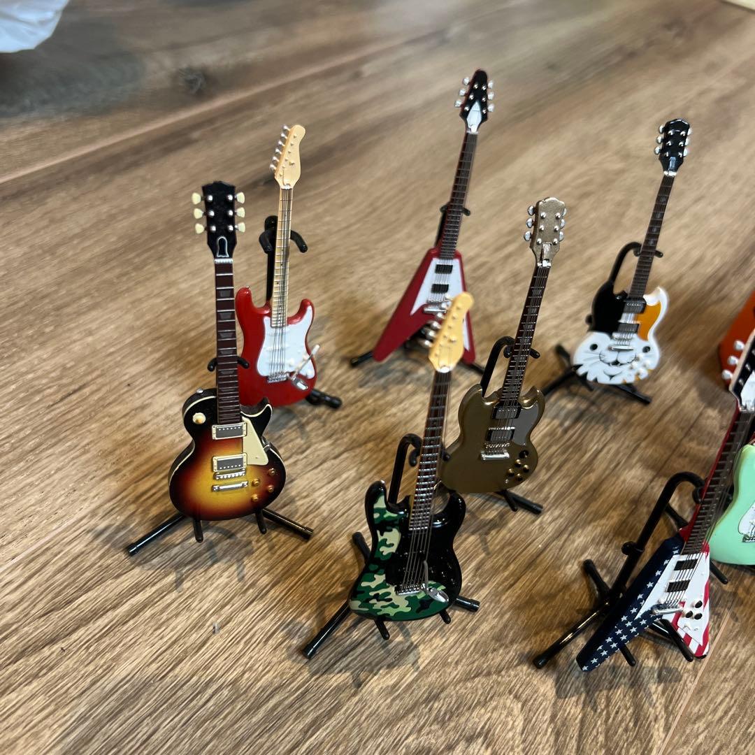 BECKギターコレクション　ミニチュアエレキギター