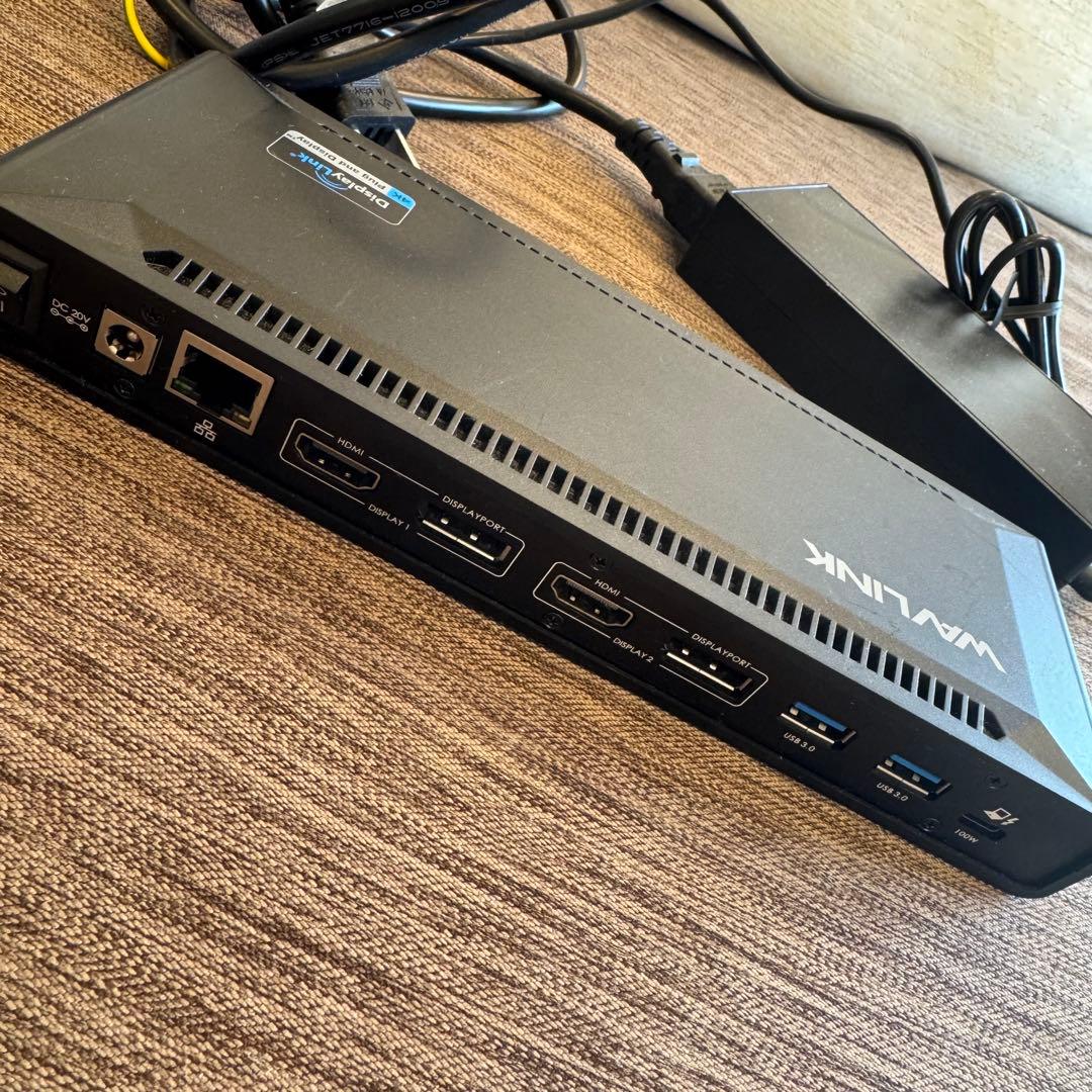 WAVLINK USB-C シングル5K 100Wドッキングステーション
