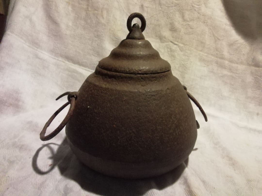 ♪茶道具　釜　時代物
