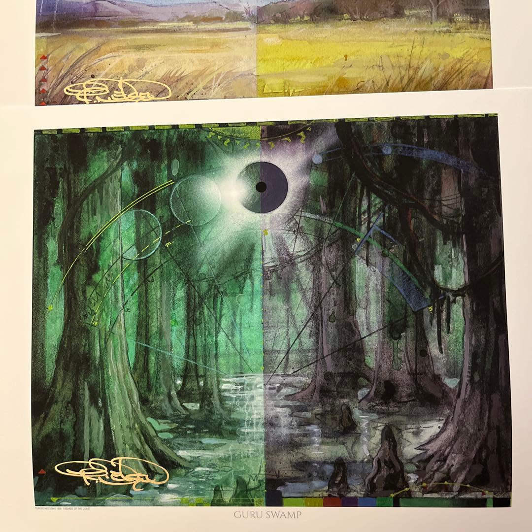 グルランド/Guru lan アートプリント 5種セット 複製原画 mtg
