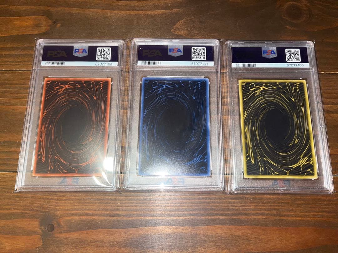 遊戯王　三幻神　ウルトラpsa10連番