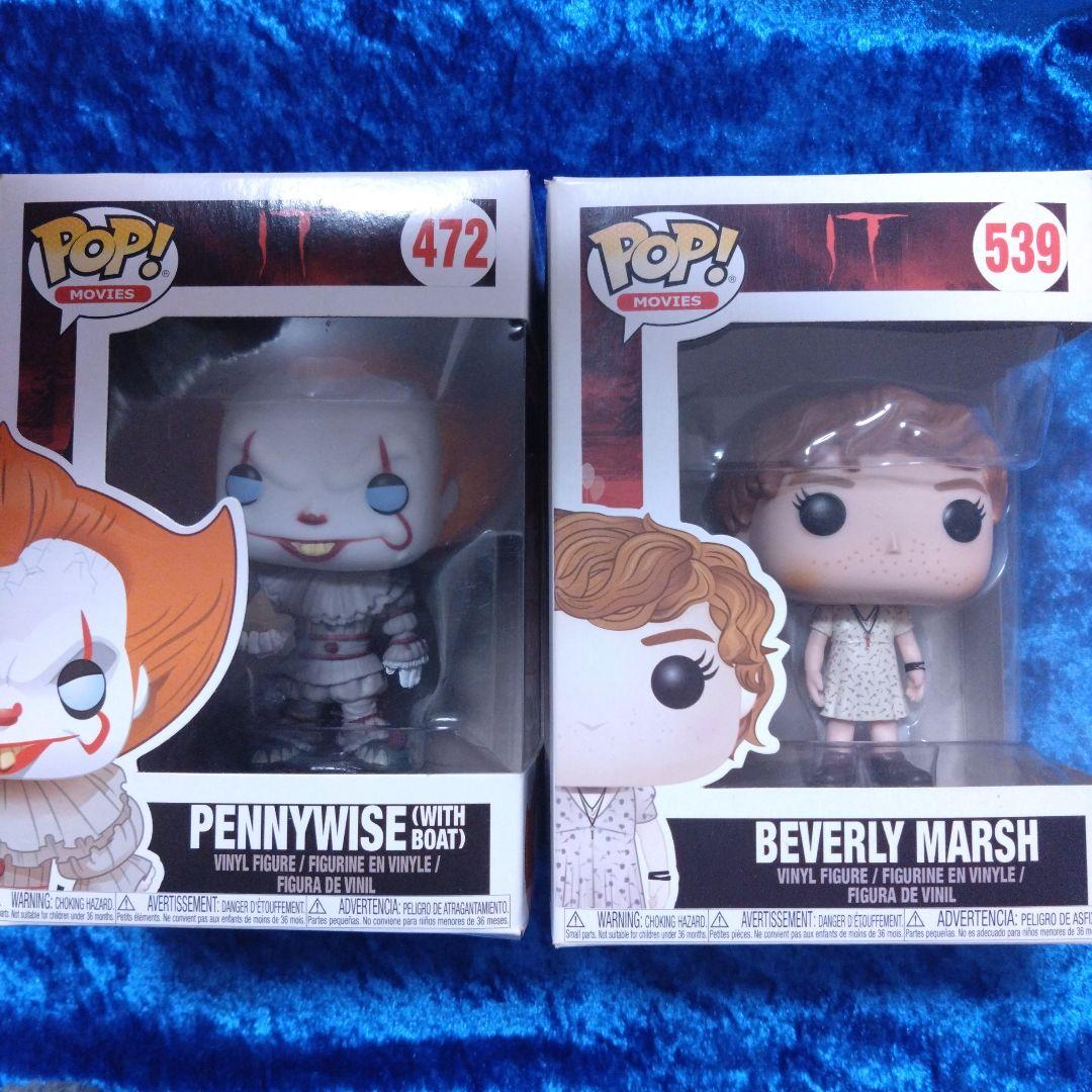POP! イット　IT ペニーワイズ　ベバリー フィギュア　セット