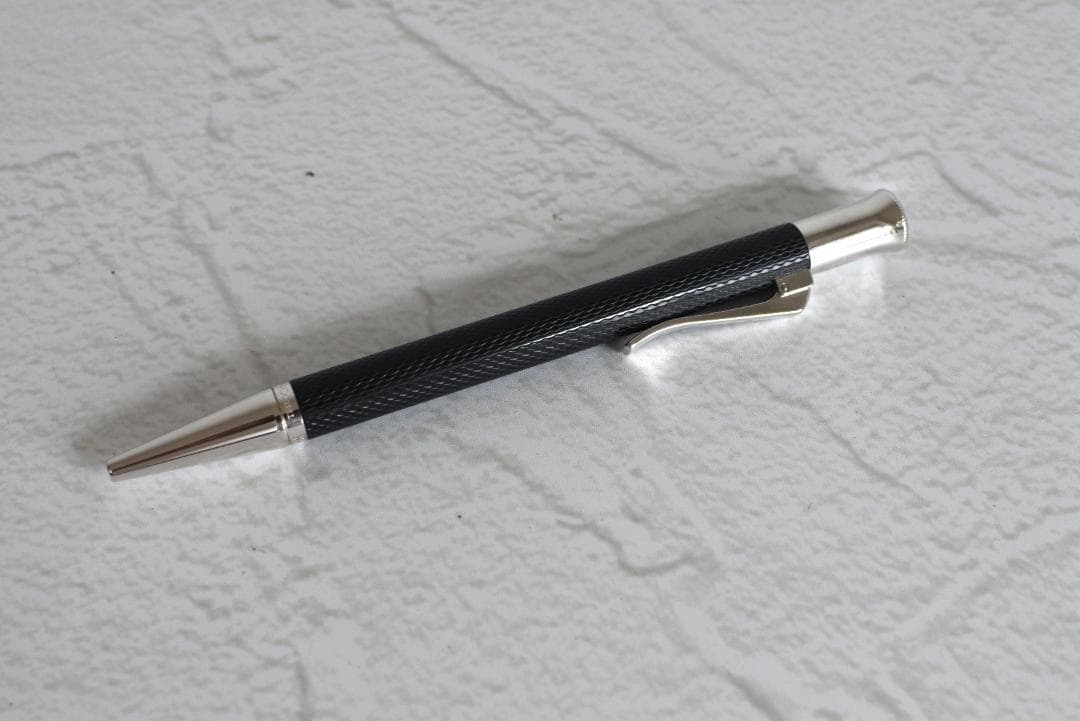 【中古】ファーバーカステル　ギロシェ　ボールペン　ブラック