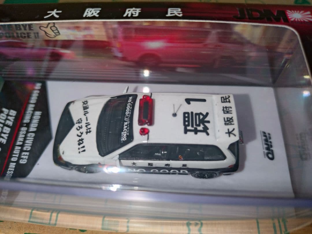 イノモデル 1/64 シビック NO GOOD RACNG 大阪オートメッセ