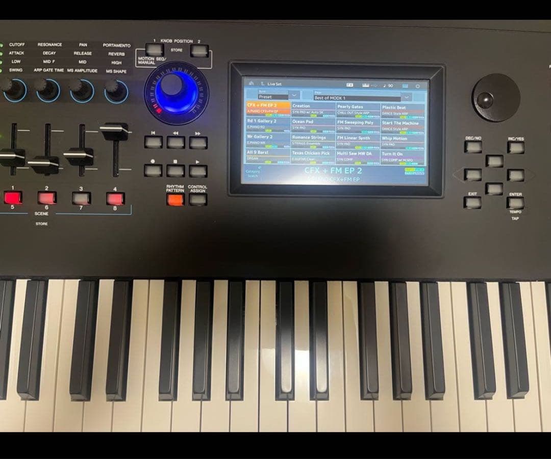 【稀少】YAMAHA MODX8 88鍵シンセサイザー 付属品＆ケース