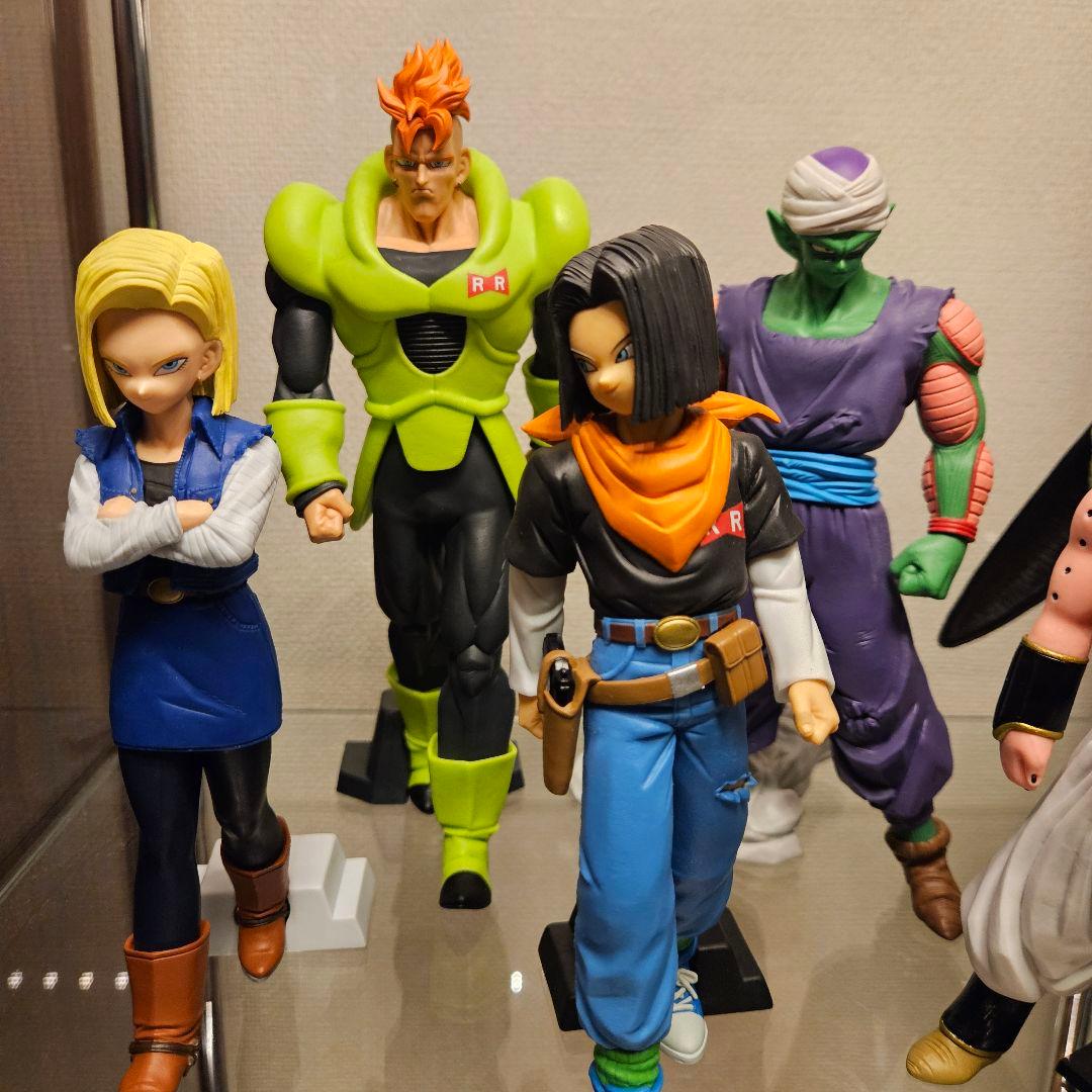 ドラゴンボール　出陣　人造人間　セル　魔人ブウ　ピッコロ　フィギュア