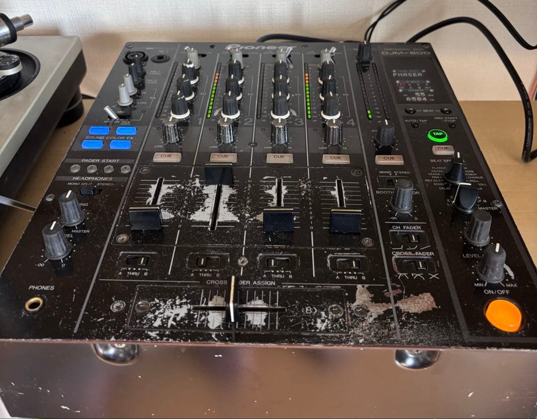 Pioneer DJM-800 DJミキサー 本体　パイオニア