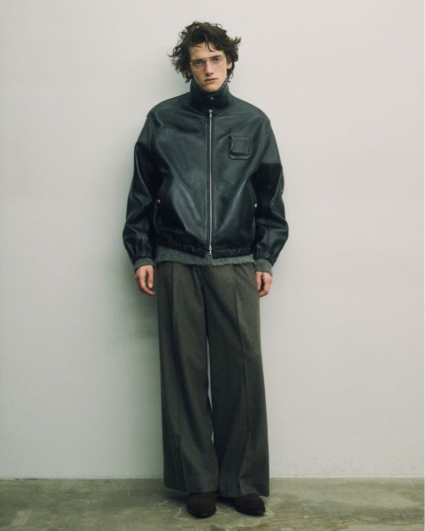 【sssteinシュタイン】SHEEP LEATHER FLIGHTJACKET
