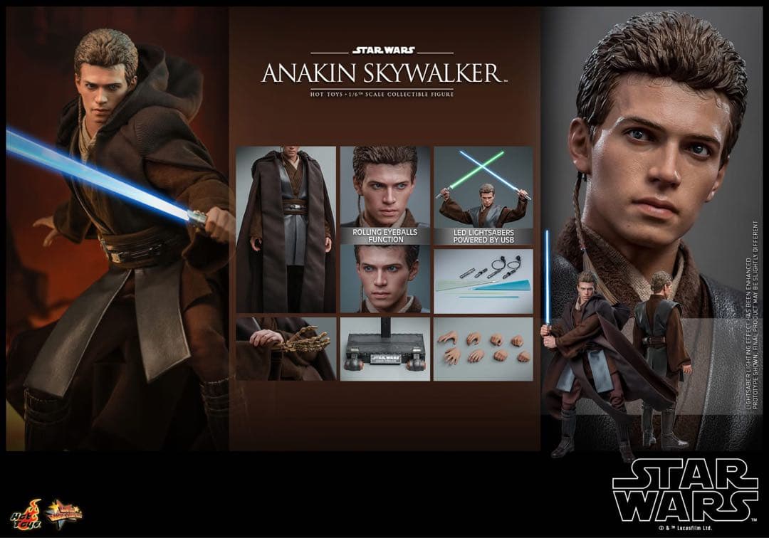 アナキン スターウォーズ ホットトイズ フィギュア 新品 未開封
