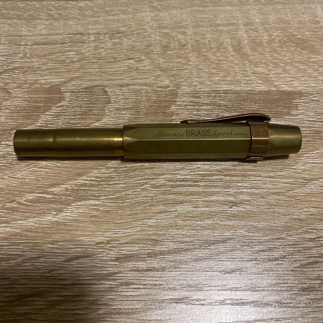 カヴェコBRASS Sport 万年筆 真鍮製