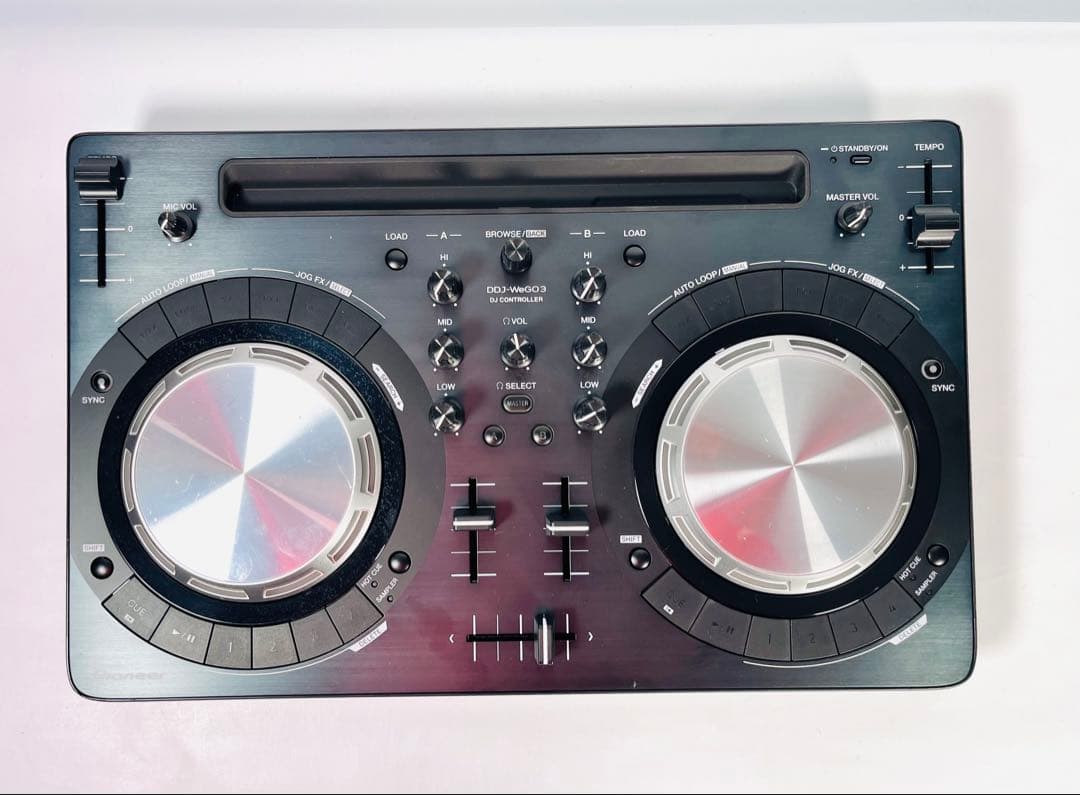 Pioneer DJコントローラー DDJ-WEGO3-K ブラック