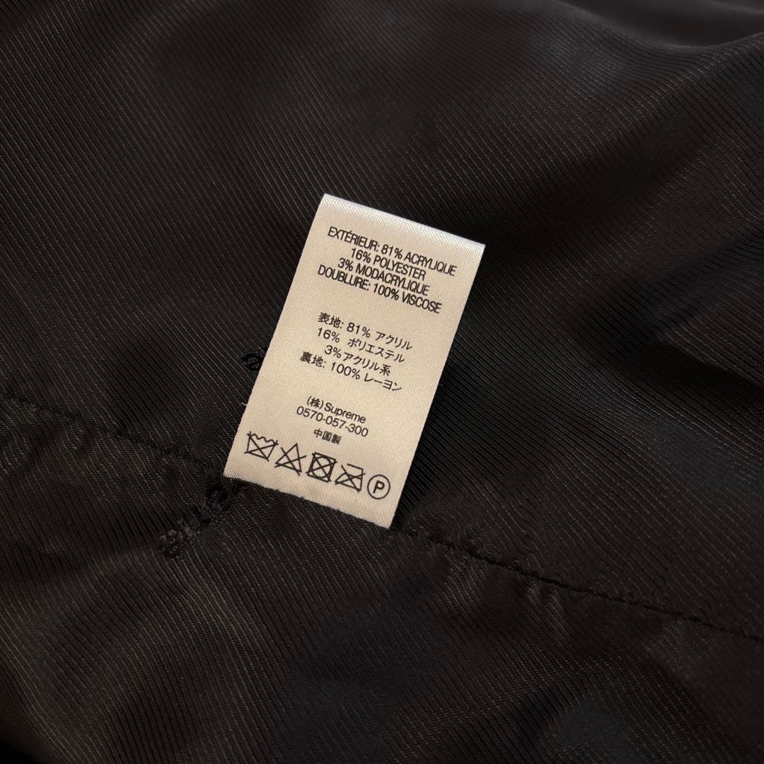 Supreme バンダナ ボンバー フェイクファー ジャケット XL