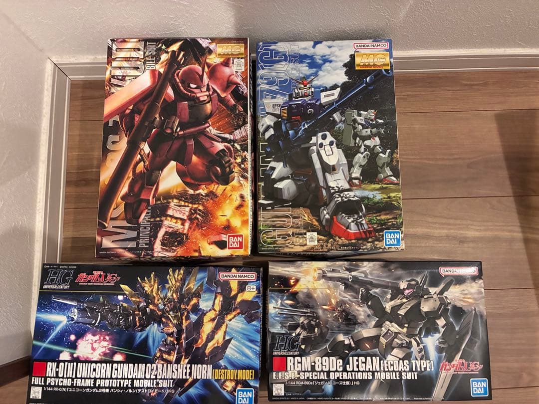 MGSDウイングガンダムゼロEWトーリスリッターアンクシャRGガンダム試作1号機