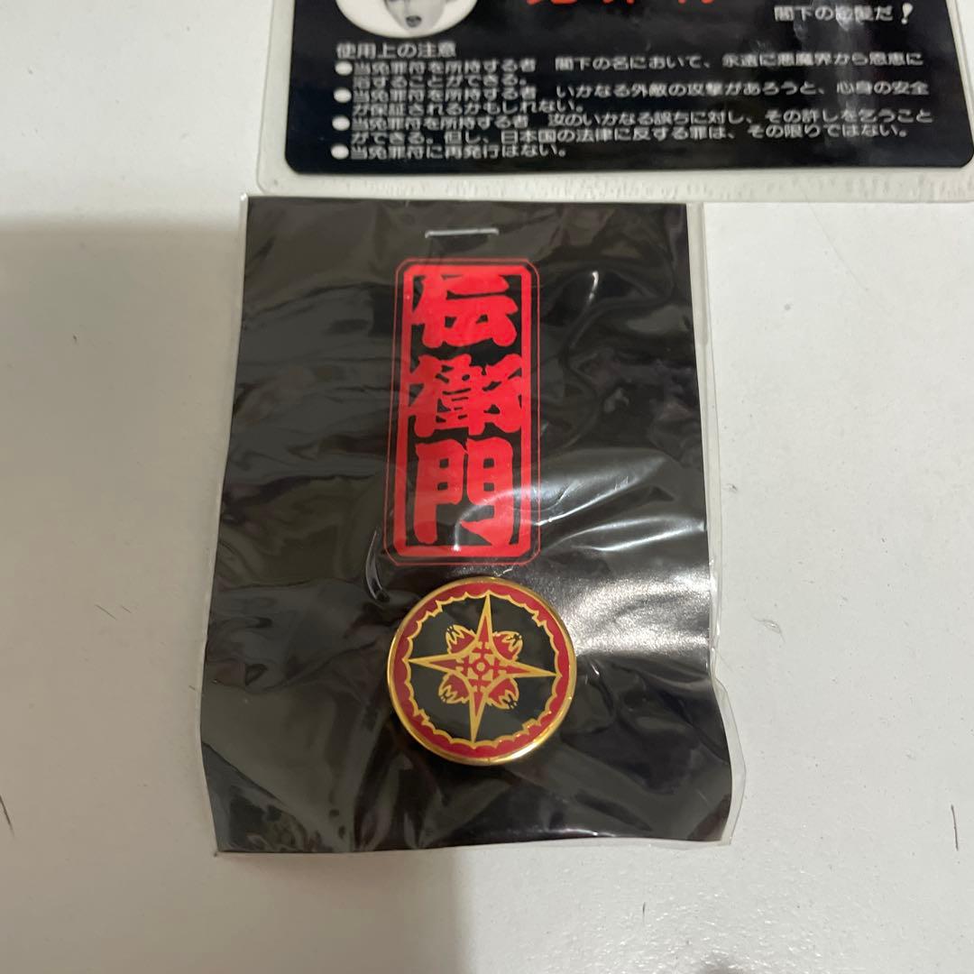 聖飢魔II　伝衛門　ピンバッジ　紋章