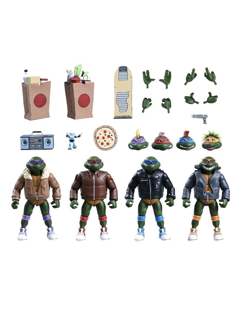 ニンジャタートルズ パンクディスガイズフィギュアセット