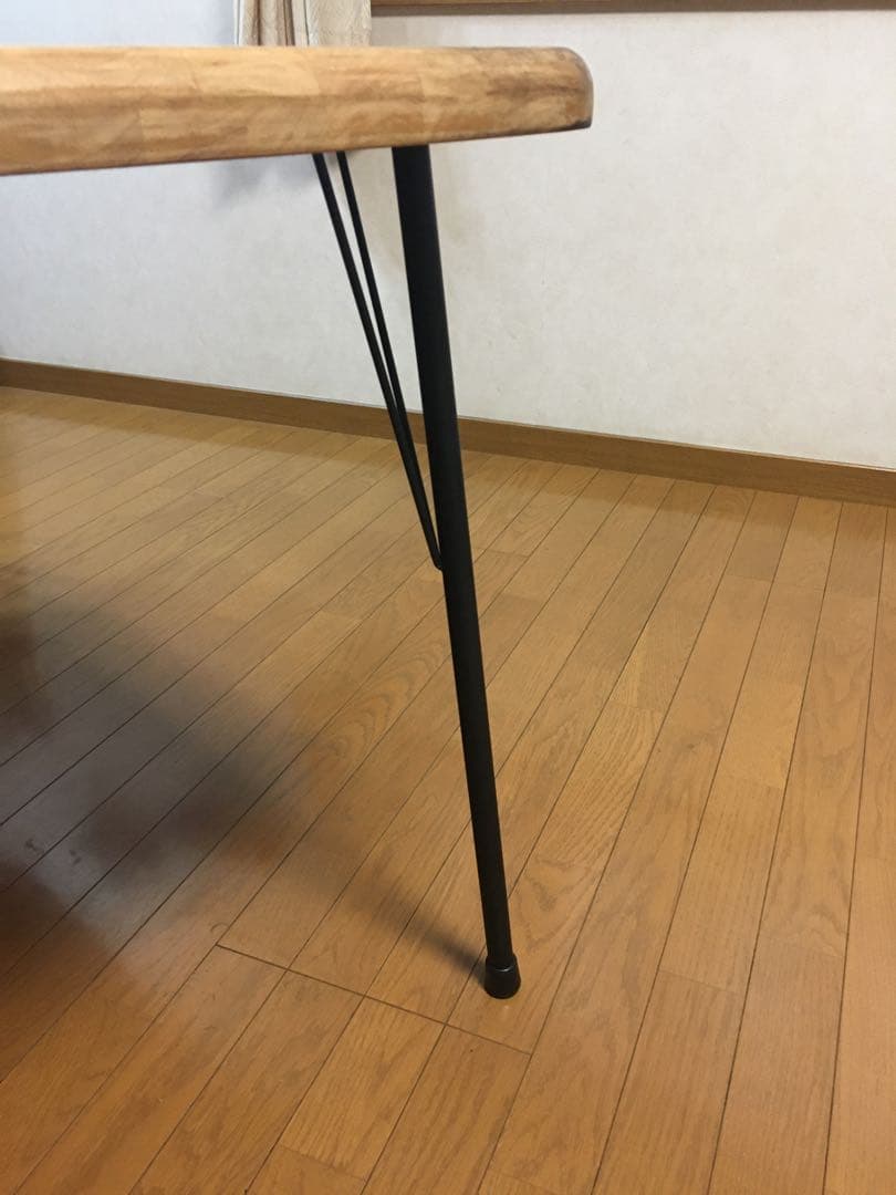 小林芳弘テーブル脚 アイアンレッグ 角度付 太さ２２ミリ 高さ900ミリ