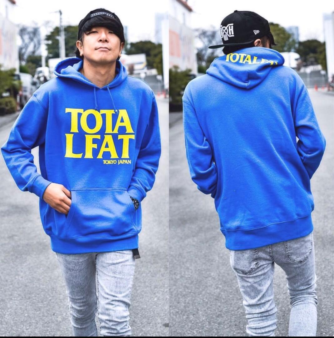 【未開封】TOTALFAT パーカー ブラック×ゴールド L