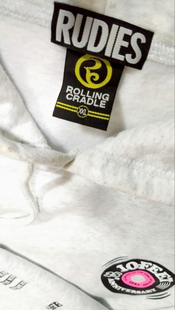 10-FEETXRUDIE'S ROLLING CRADLE　パーカー（XXL）