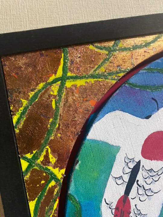 絵画　鯉