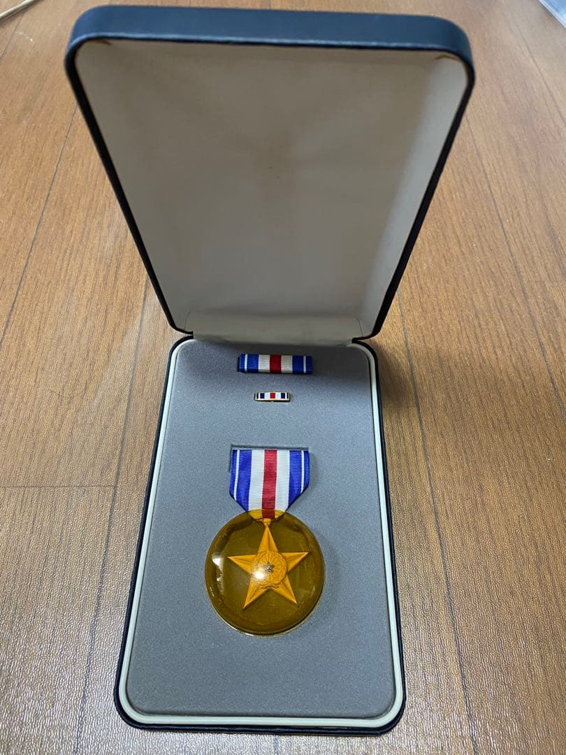 シルバースター勲章　銀星章　米軍　アメリカ軍　完品