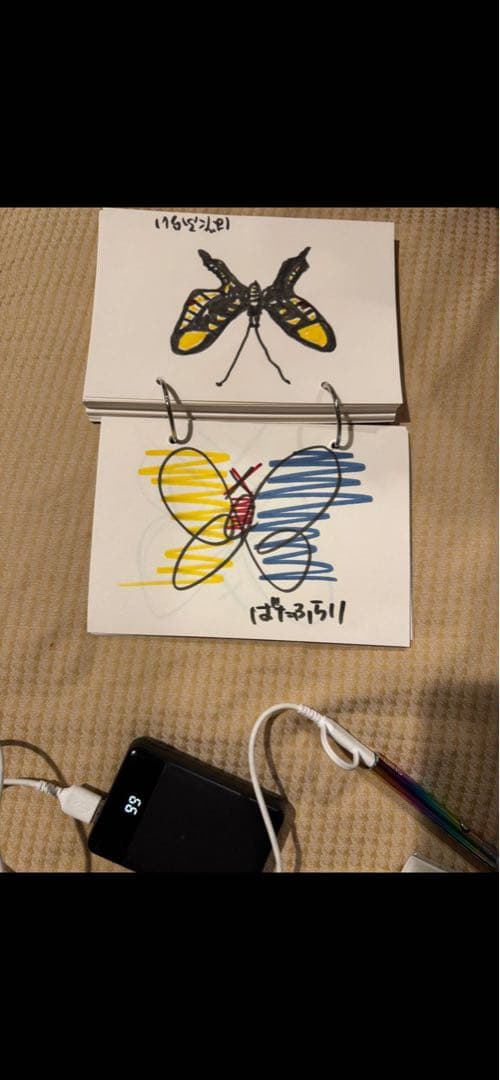 絵画 butterfly