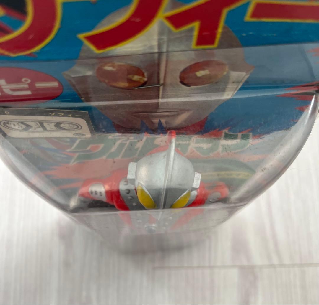 新品未開封　当時物　ウルトラマン　ゾフィー　ソフビ　ポピー