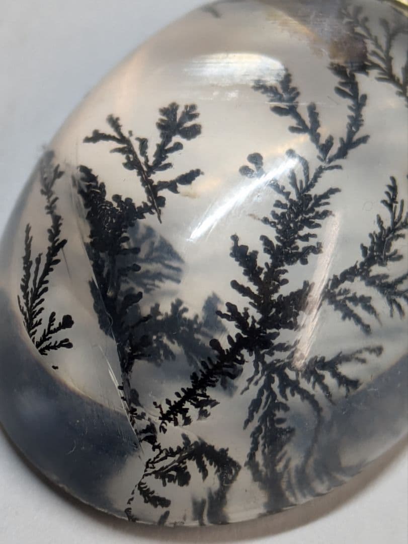 デンドリティッククォーツ 　ペンダントトップ　ビンテージ　デンドライト