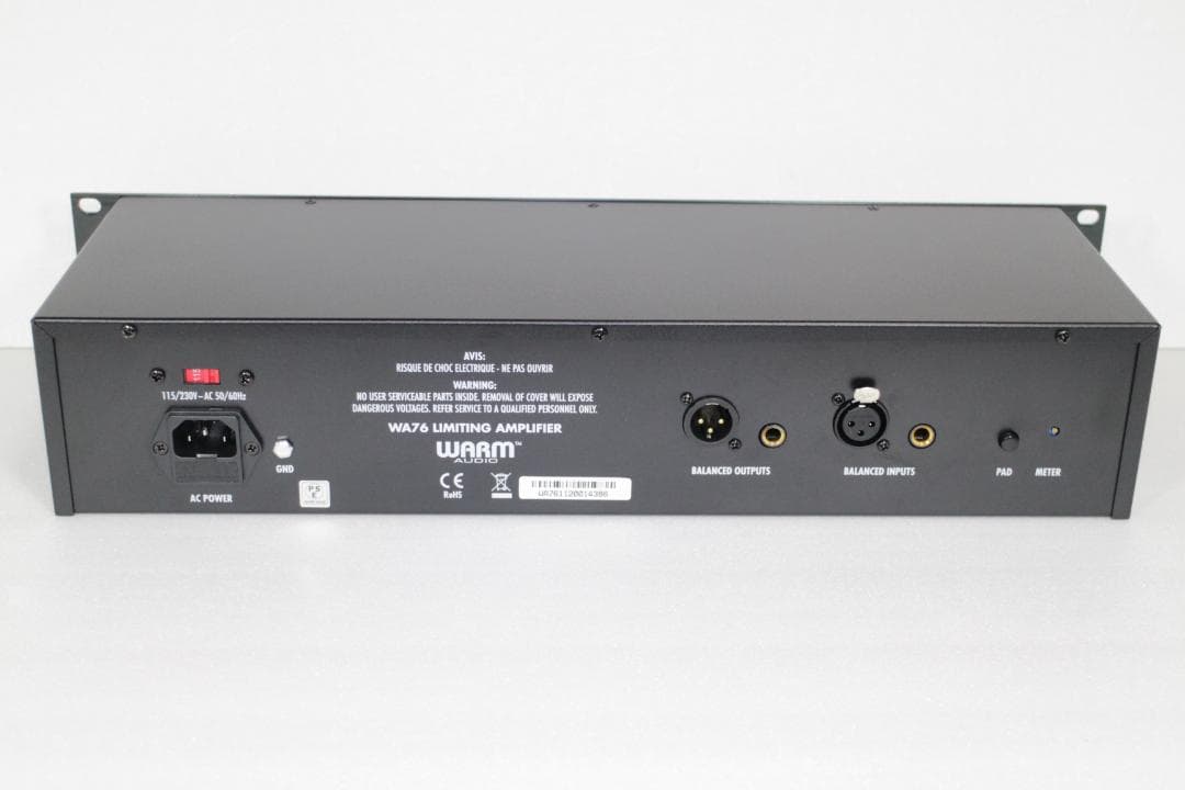 WARM AUDIO WA76 コンプレッサー　数回のみ使用　美品