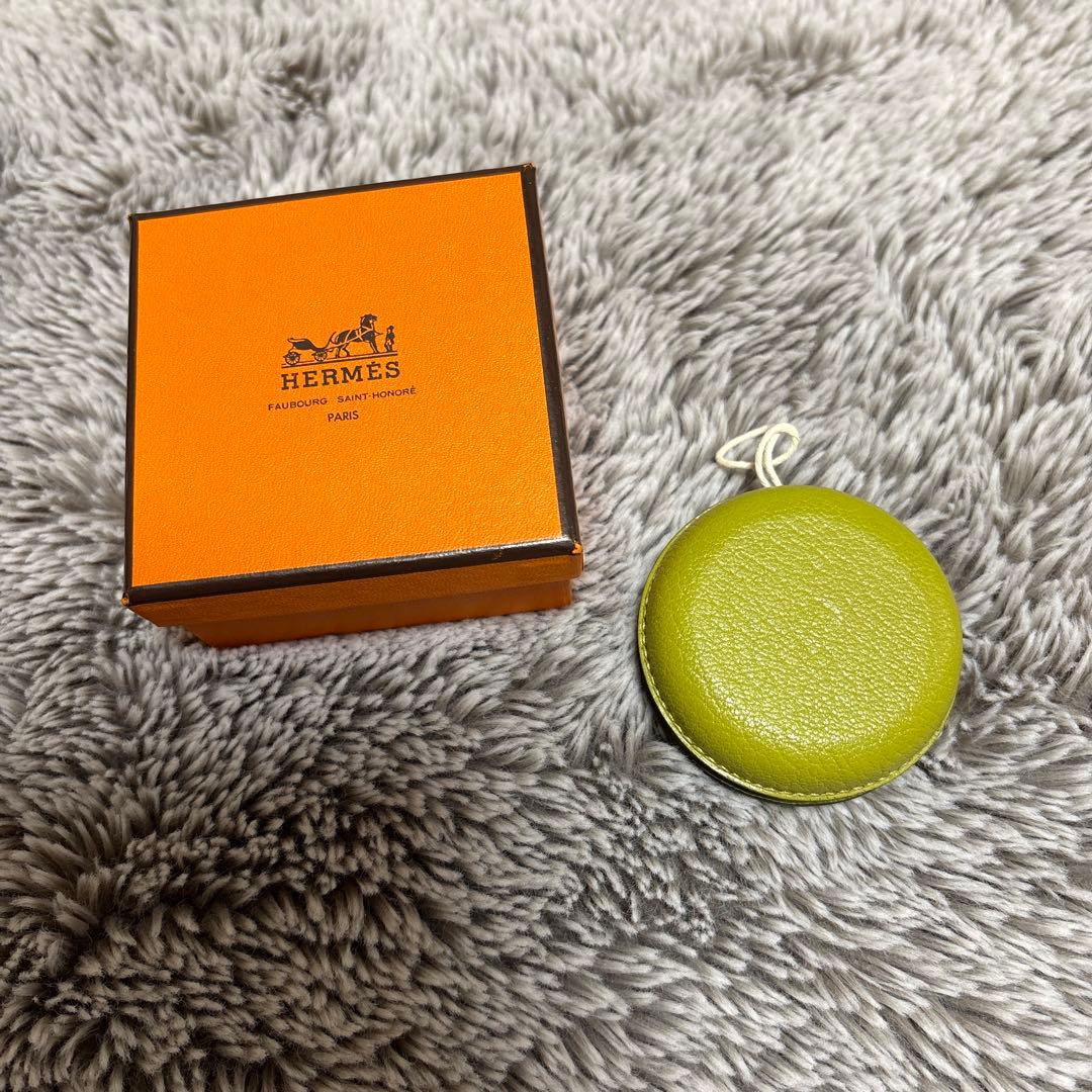 新品　エルメス　ヨーヨー　オリーブ色