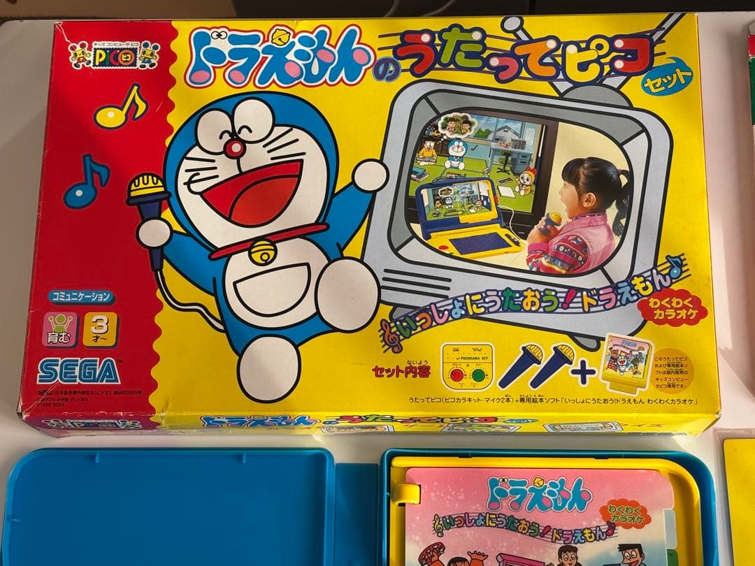 ドラえもん　うたってピコ　アンパンマン　さわってピコ　カ・レンジャー　ひらがな
