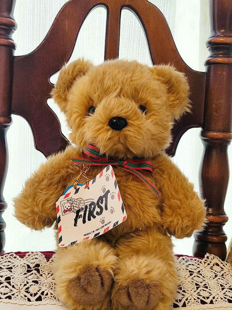 ファースト ファースト社　テディベア　クマ　 昭和　レトロぬいぐるみ